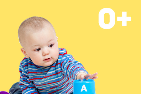 Gavetips til barn fra 0 år med trygge leker som stimulerer sanser og motorisk utvikling