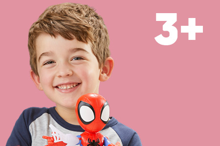 Gavetips til barn fra 3 år med fargerike leker som oppmuntrer til lek, fantasi og læring