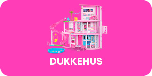Se Barbie dukkehus og tilbehør til lek