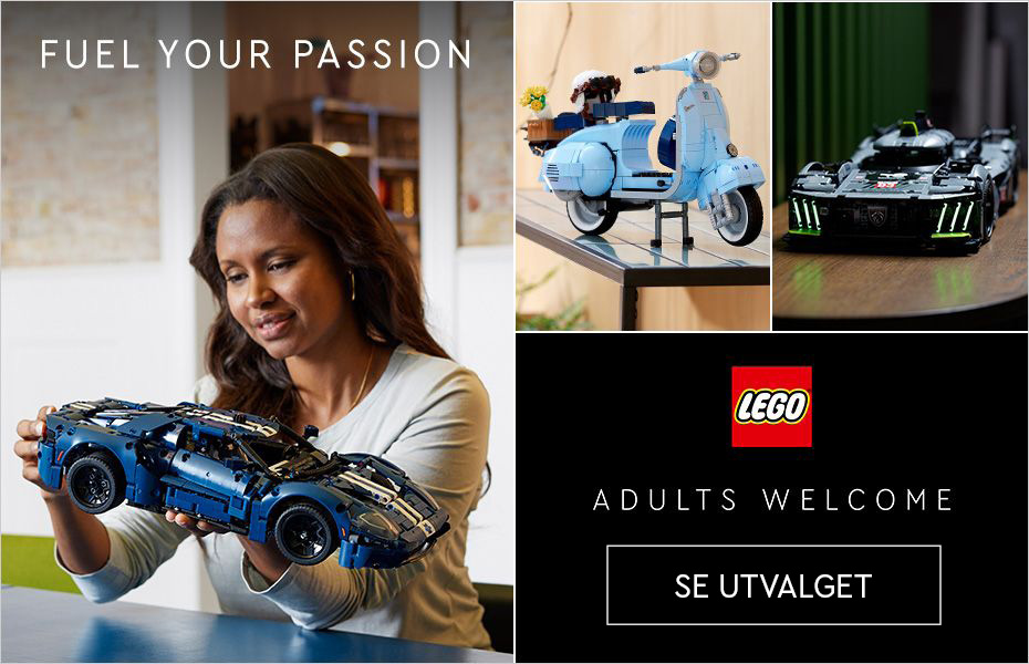 LEGO byggesett for voksne