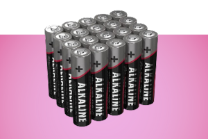 Alle typer batterier som trengs til leker