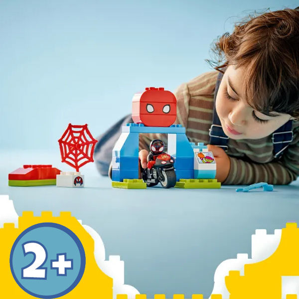 LEGO DUPLO sett med store klosser, trygg utforming og lærende lek for barn fra 2 år.
