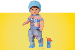 Interaktiv rollelek med babydukker for barn fra 3 år. Her finner du dukker fra populære merker som Baby Born og Tiny Treasure.