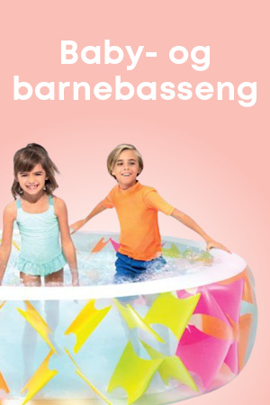 Baby- og barnebasseng fra Intex hos Extra Leker