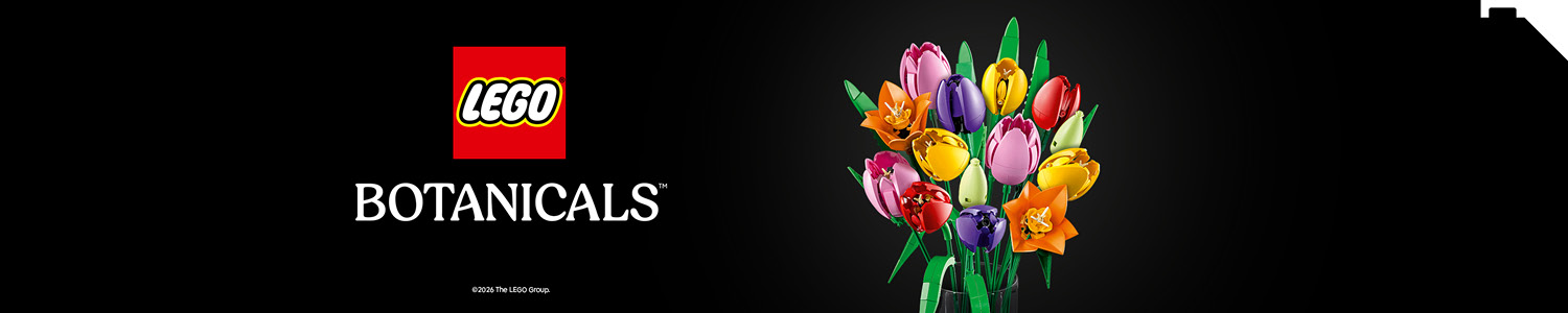 LEGO Botanicals med detaljerte blomster og planter som gir kreativ bygging og dekor uten vedlikehold.
