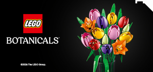 LEGO Botanicals med detaljerte blomster og planter som gir kreativ bygging og dekor uten vedlikehold.