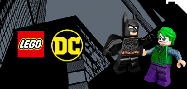 LEGO DC Batman sett med Batman, Gotham City og kjente skurker fra DC-universet.