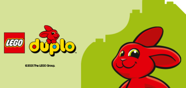 LEGO DUPLO sett med store klosser, trygg utforming og lærende lek for barn fra 2 år.