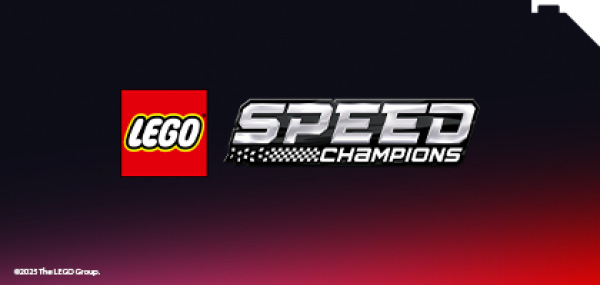 LEGO Speed Champions med detaljerte sports- og racerbiler fra kjente bilmerker.