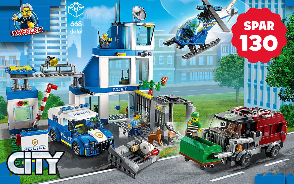 Tilbud på LEGO City Politistasjon 60316