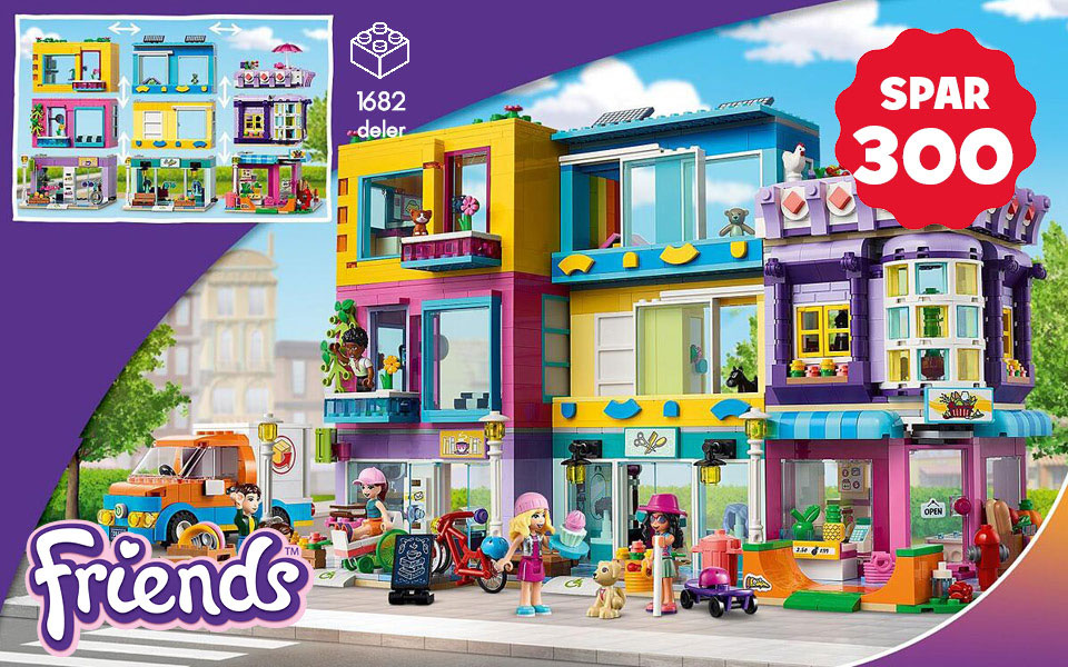 Tilbud på LEGO Friends Bygård 41704