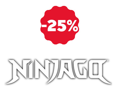 -25% på alt fra LEGO Ninjago hos Extra Leker